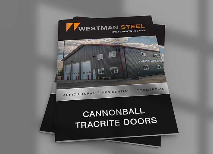 Westman Steel - Cannonball TracRite Doors
