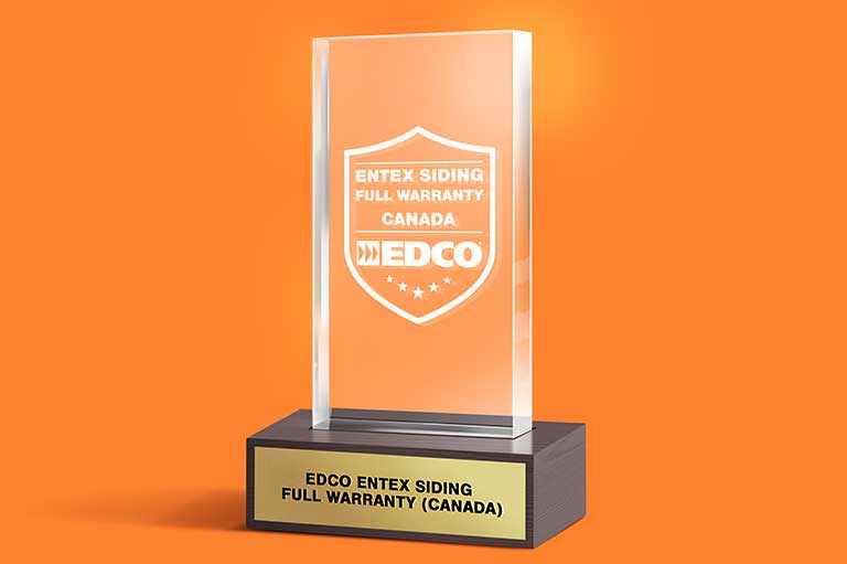 Westman Steel - EDCO: Entex Siding Full Warranty (Canada)