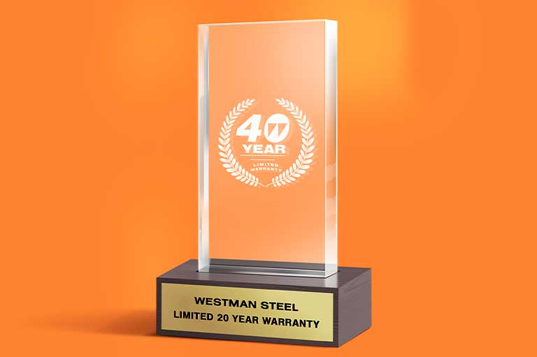 Westman Steel - Westman Steel: Limited 40 Year Warranty