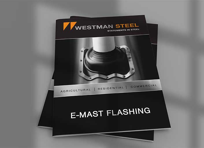 Westman Steel - E-Mast Flashing