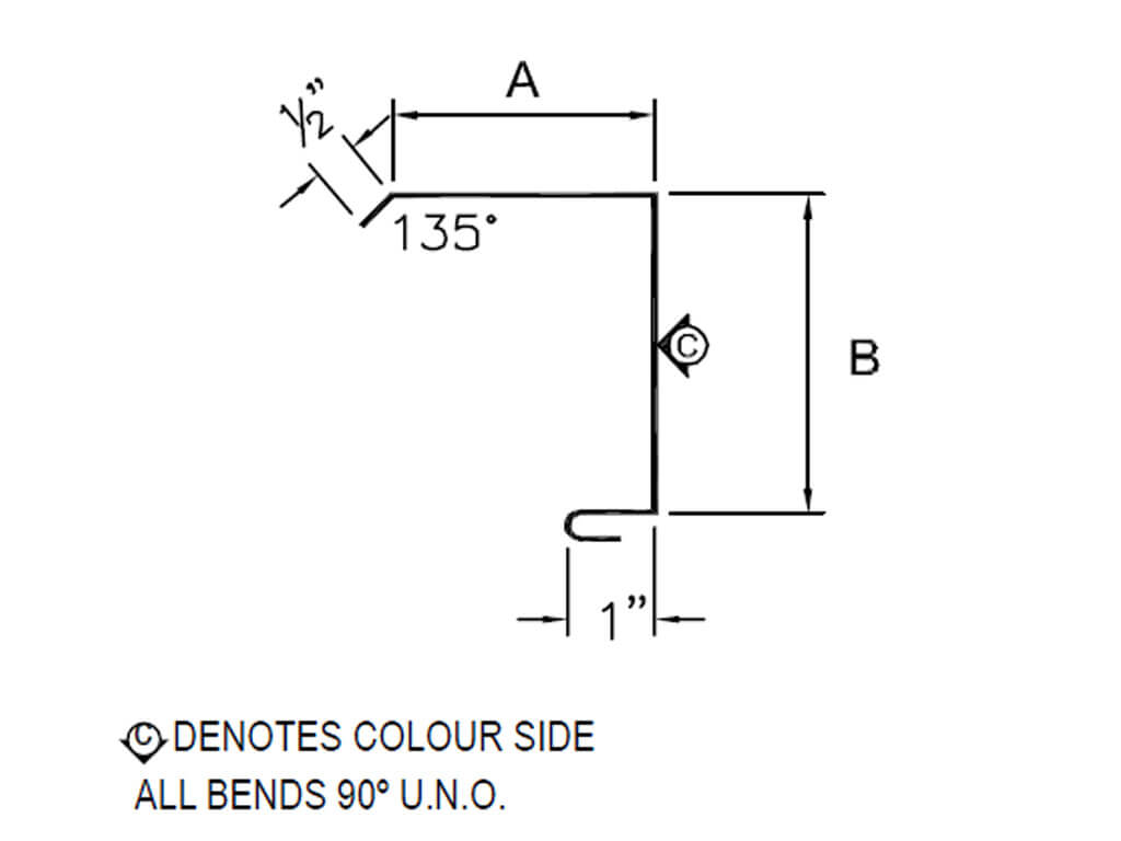 Westman Steel: #1063 Gable Trim