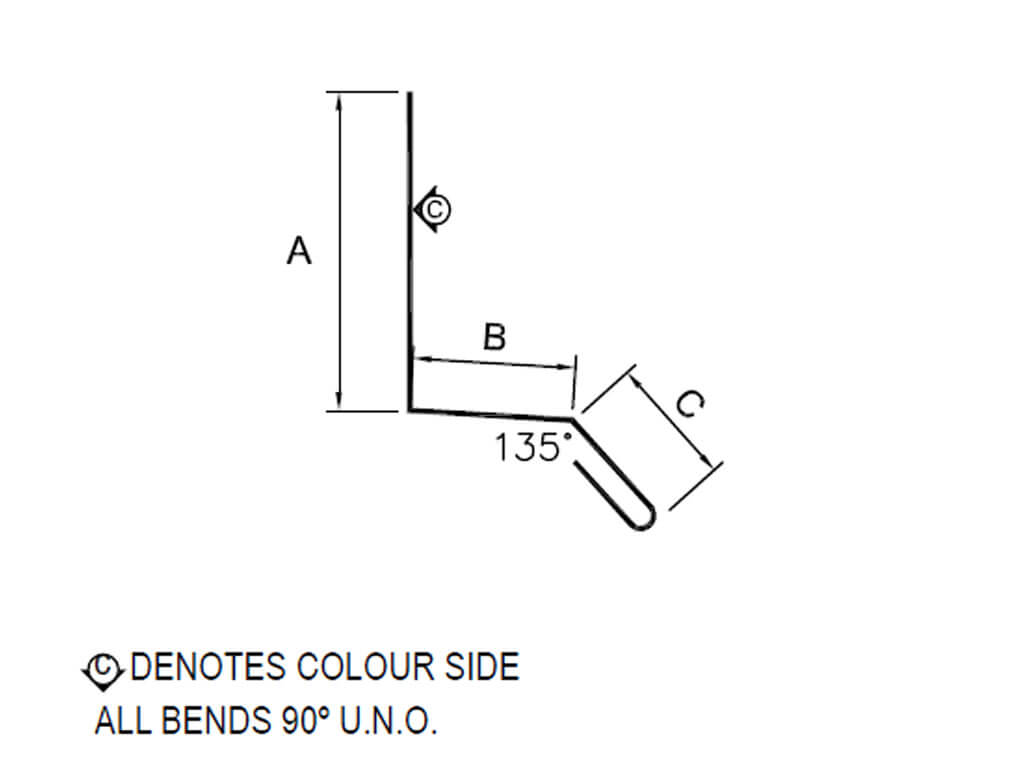 Westman Steel: #113 Drip Starter / Header Trim