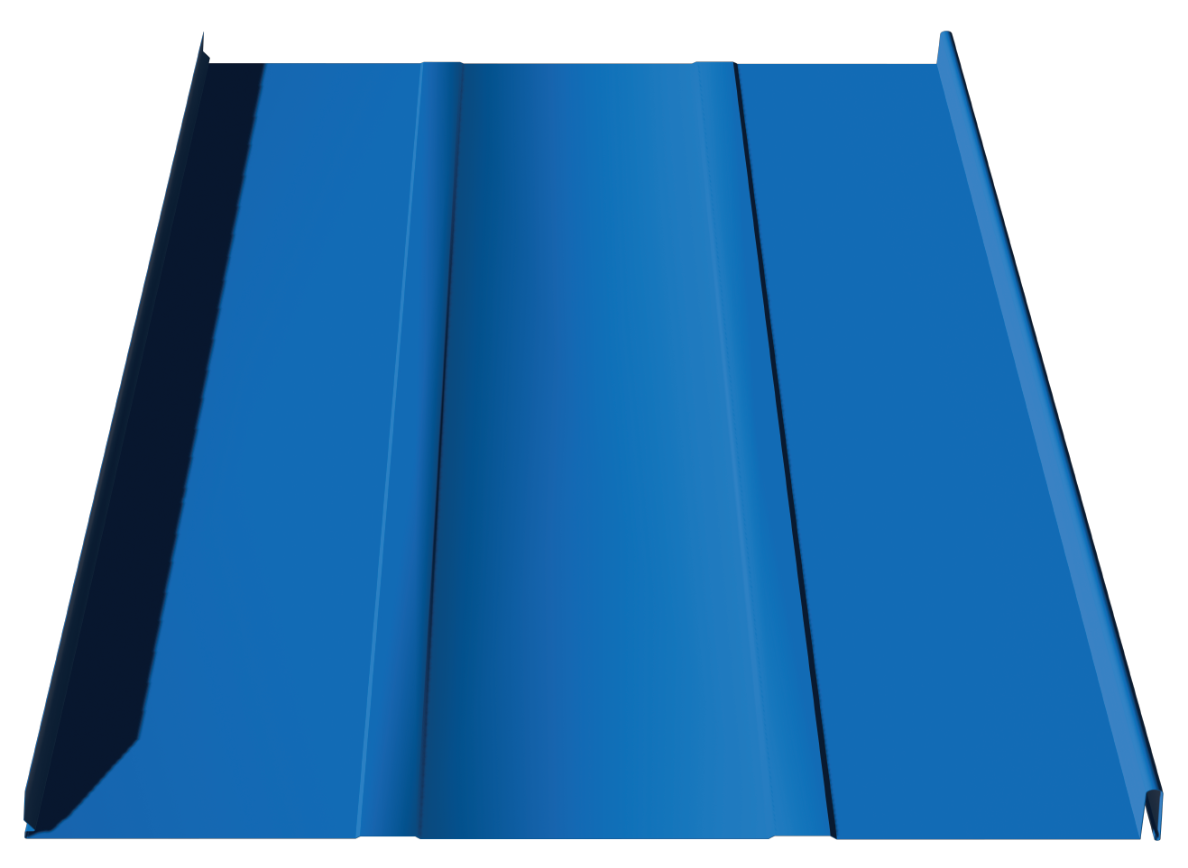 Westman Steel - Roofing - 1½” SNAP SEAM blue print