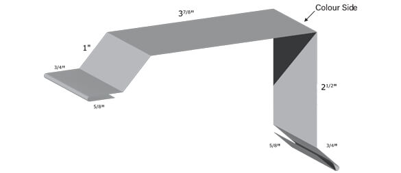 Westman Steel: #422 Gable Trim