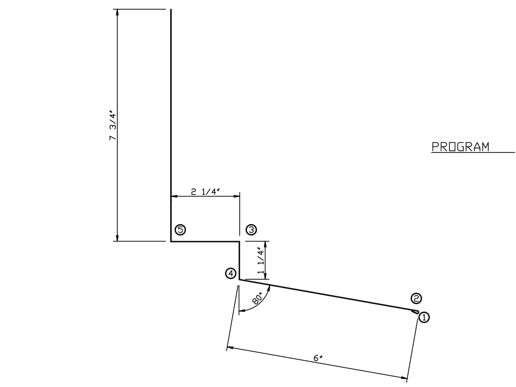 Westman Steel: #556405 ENDWALL FLASHING