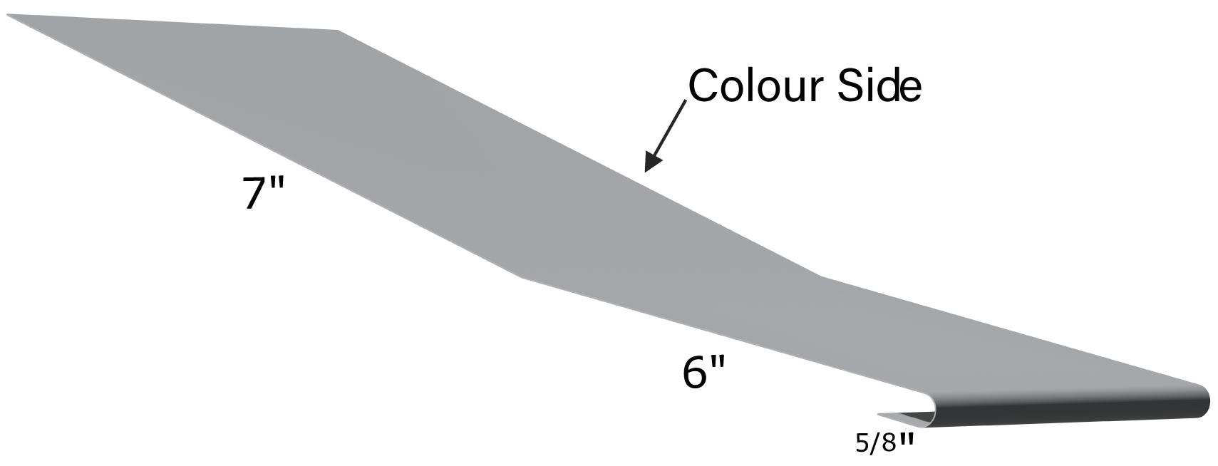 Westman Steel - Trims, Fasteners, Closures and Accessories - #606 TRANSITION blue print