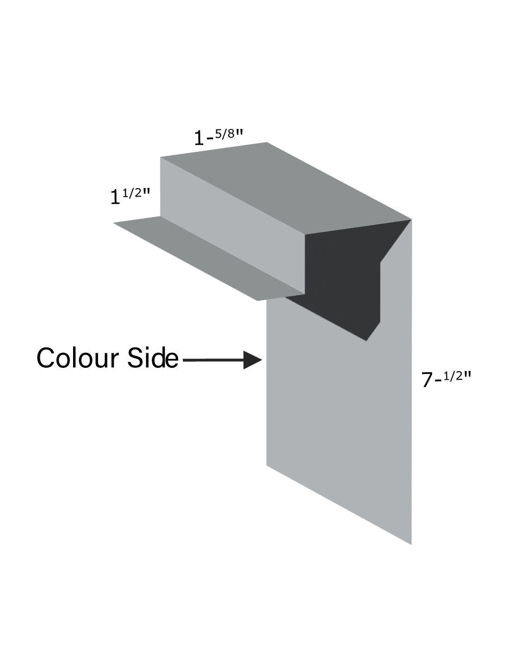 Westman Steel - Trims, Fasteners, Closures and Accessories - #650 DOOR POST blue print