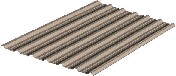 Westman Steel: DIAMOND RIB WALL LAP