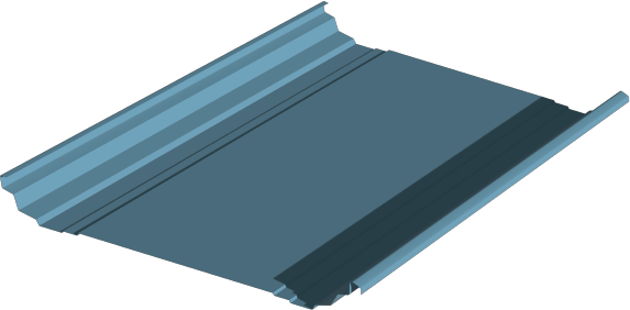 Westman Steel - Roofing - SSR 24 blue print