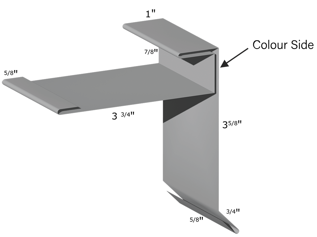 Westman Steel: #954 F-Gable Trim