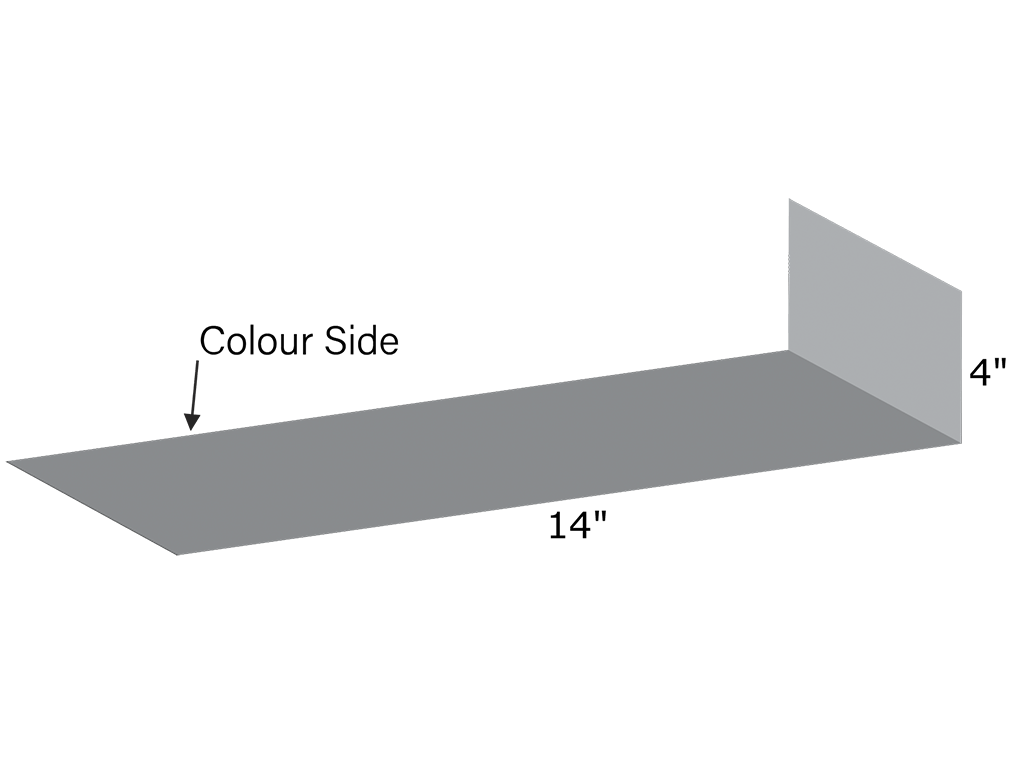 Westman Steel: #930 Curb Top Flashing