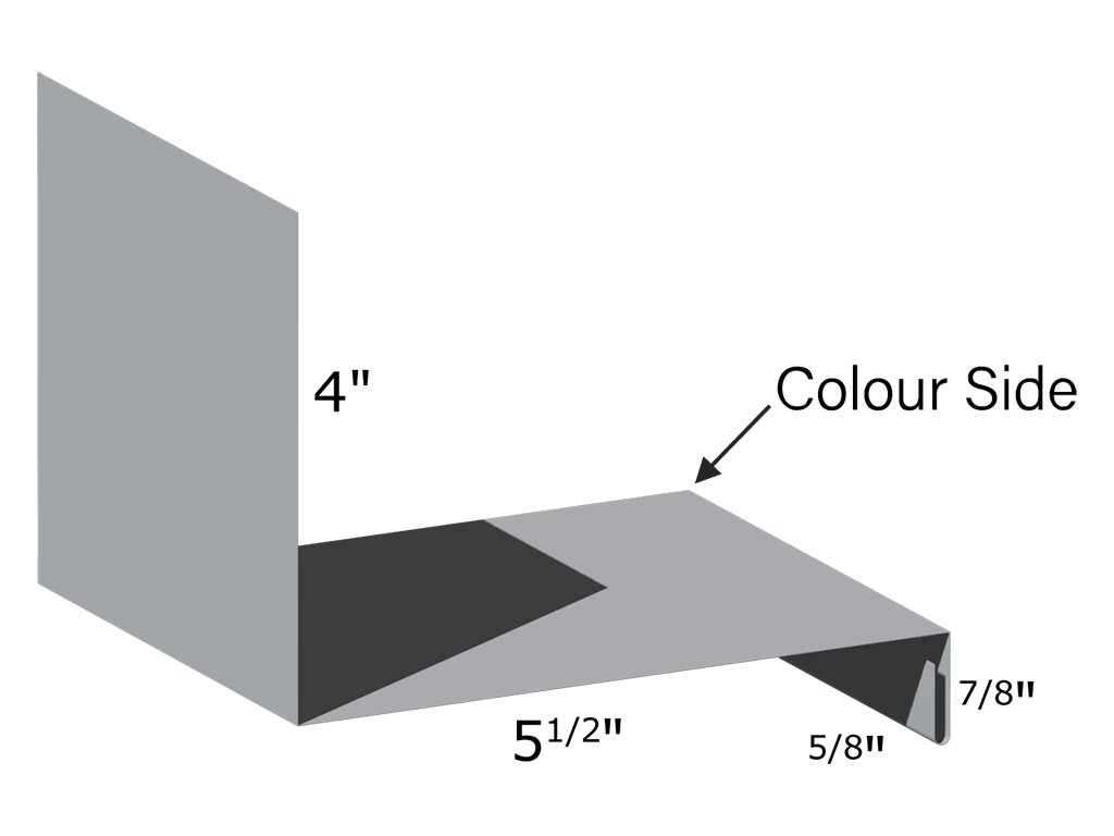 Westman Steel: #932 Curb Counter Flashing
