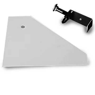 Westman Steel: End Cover Q/T White (1 pair)